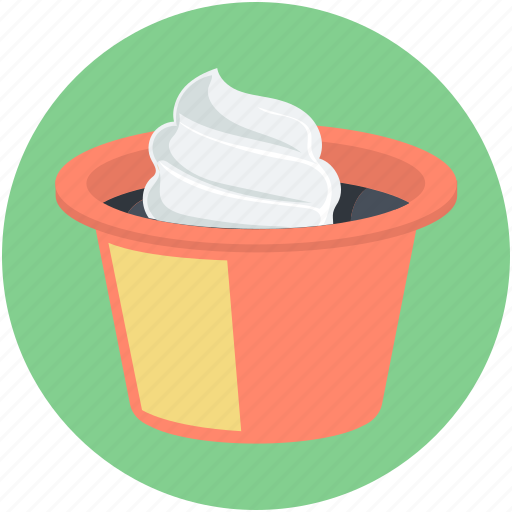 Dessert, frozen dessert, ice cream, ice cream cup, sweet food icon - Download on Iconfinder