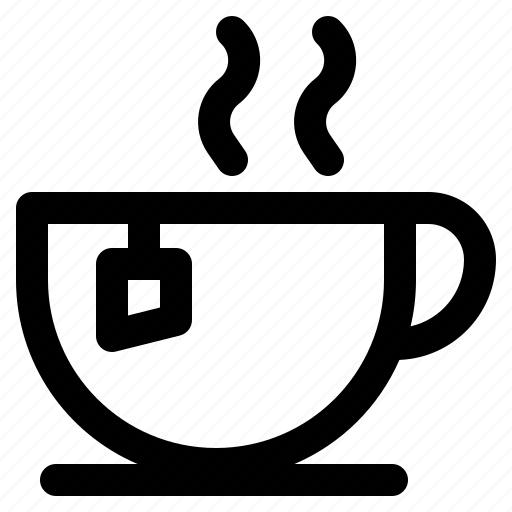 Tea, cup, hot, drink, bag icon - Download on Iconfinder