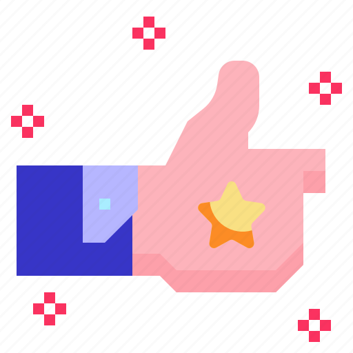 Best, good, like, rating, star, thumb, up icon - Download on Iconfinder