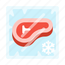 meat, processing, vacuum, packing, frozen, food, freezing, preservation