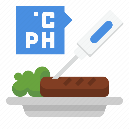Ph, measurement, food, temperature, alkaline, diet, processing icon - Download on Iconfinder
