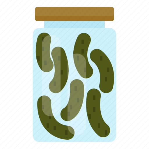 Pickling, pickle, preservation, food, cucumber, bottle icon - Download on Iconfinder