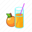 drink, fresh, fruit, juice, orange