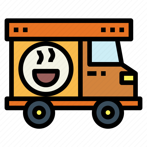 Delivery, food, logistics, shipping, transport, truck icon - Download on Iconfinder