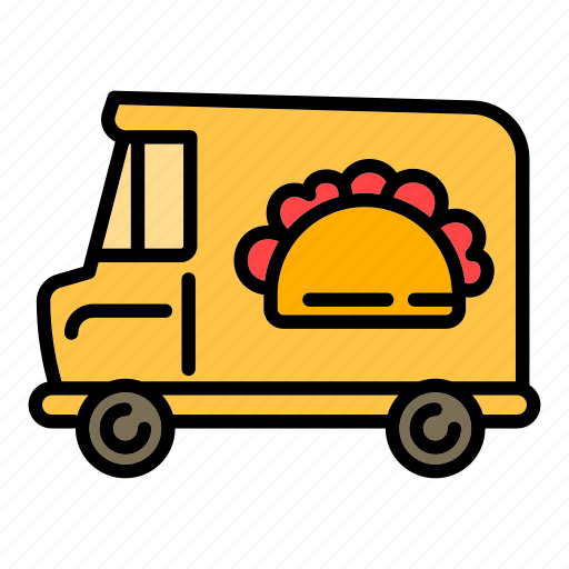 Sandwich, street, truck icon - Download on Iconfinder