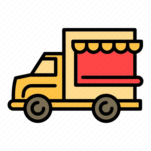 Canopy, food, truck icon - Download on Iconfinder