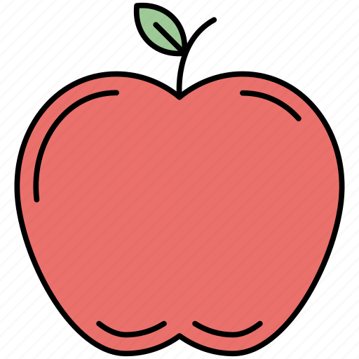 Apple, dessert, food, fruit, healthy, restaurant icon - Download on Iconfinder