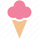 cold, cone, dessert, food, ice cone, ice cream, ice cream cone