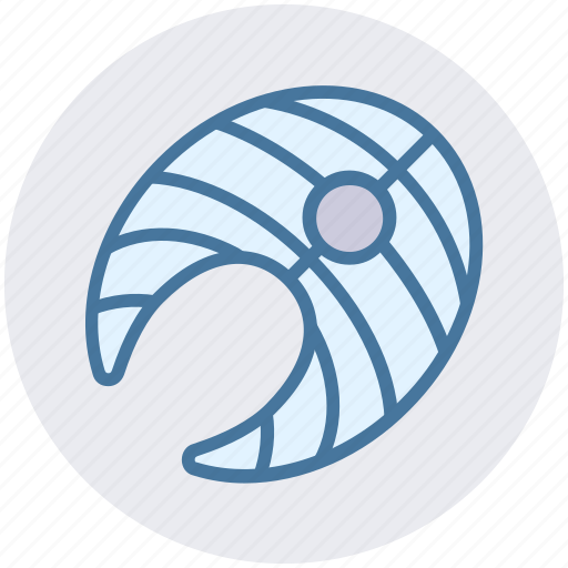 Fish, food, nutrition, salmon steak, seafood icon - Download on Iconfinder