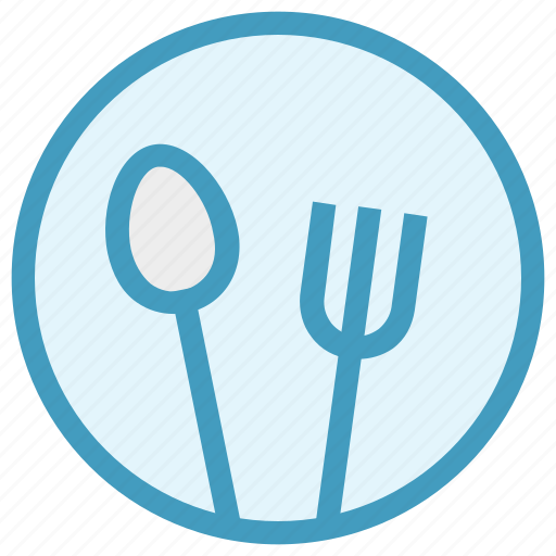 Eating, flatware, fork, plate, spoons set, tableware, utensil icon - Download on Iconfinder