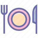 eating, flatware, fork, knife, plate, tableware, utensil