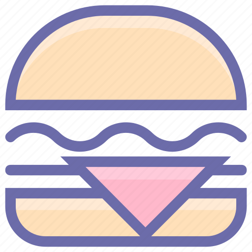 Burger, cheeseburger, eating, fast food, food, hamburger, snack icon - Download on Iconfinder
