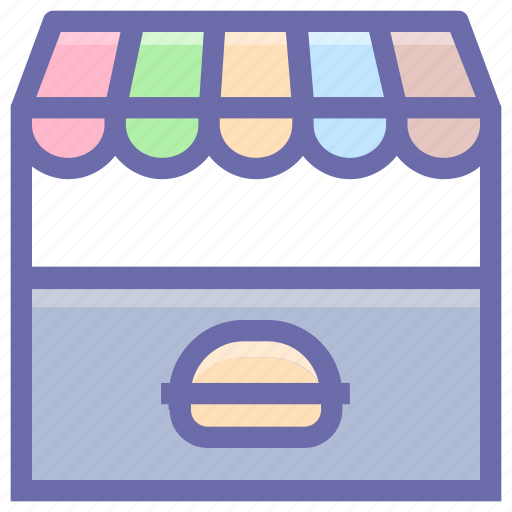 Building, food, food market, kiosk, market, shop, store icon - Download on Iconfinder