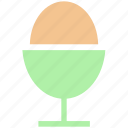 boiled, egg, egg cup, egg server, egg storage, food, holder