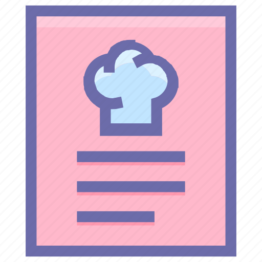 Carte du jour, food list, food menu, meal menu, menu book, restaurant menu icon - Download on Iconfinder