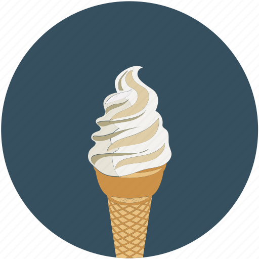 Cone, cone ice cream, dessert, ice cream icon - Download on Iconfinder