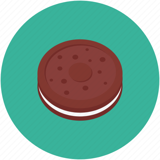 Biscuits, biscuits with cream, chocolate biscuits, cream biscuits icon - Download on Iconfinder