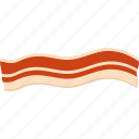 bacon, meat