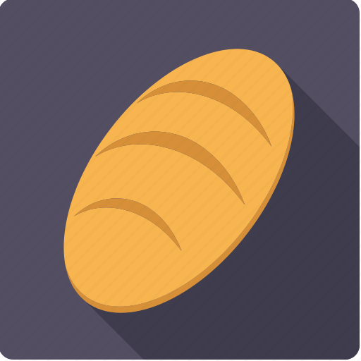 Baked, bread, food, loaf icon - Download on Iconfinder