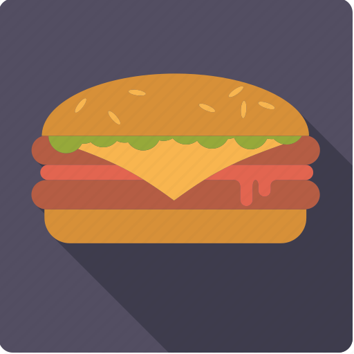 Bun, cheeseburger, fast food, food, hamburger, junk food, meat icon - Download on Iconfinder