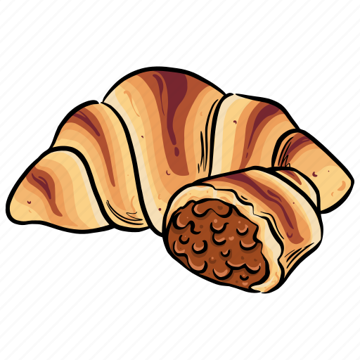 Bread, crescent, croissant, crust icon - Download on Iconfinder