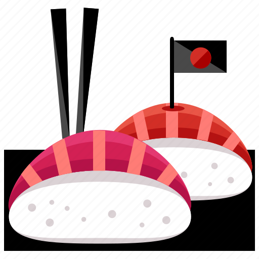 Japan, suchi, asian, flag, food, japanese, roll icon - Download on Iconfinder