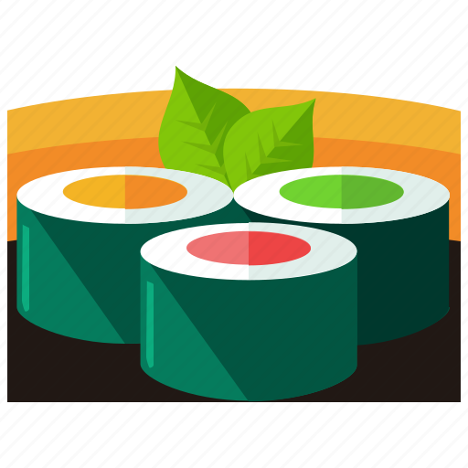 Sushi, eat, food, japanese, meal, roll icon - Download on Iconfinder