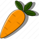 carrot, eat, food, healthy, vegetable