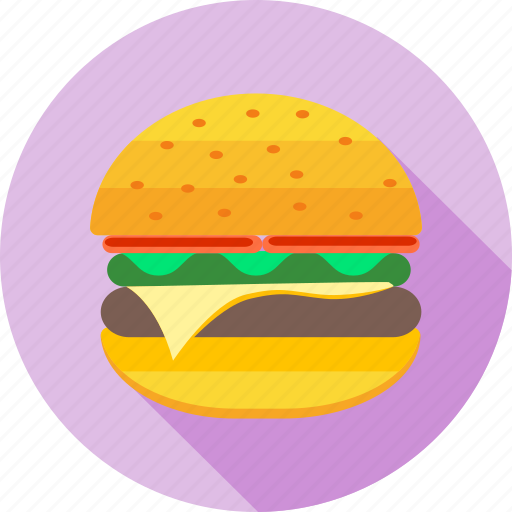 Burger, fastfood, hamburger, sandwich, cheeseburger, food, junk icon - Download on Iconfinder