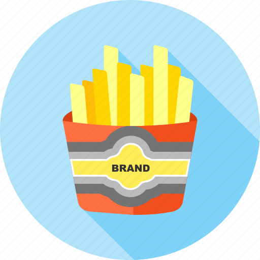 French, fries, chips, frenchfries, finger chips, fingerchips, potato icon - Download on Iconfinder