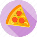 pizza, food, meal, fast, fastfood, pizza slice, snack