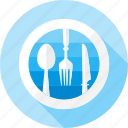 cutlery, fork, knife, spoon, utensil, kitchen, restaurant