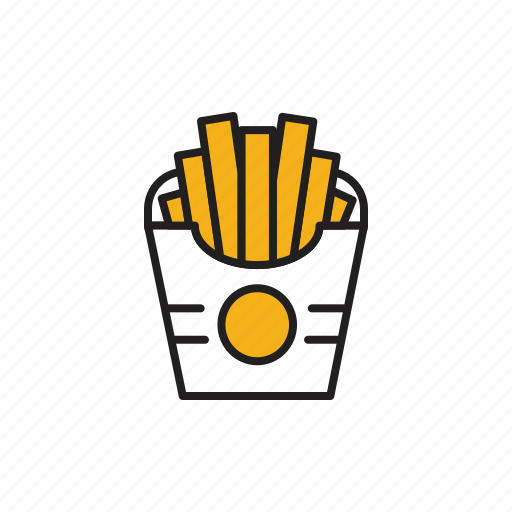 Fastfood, french fries, fries, potato icon - Download on Iconfinder