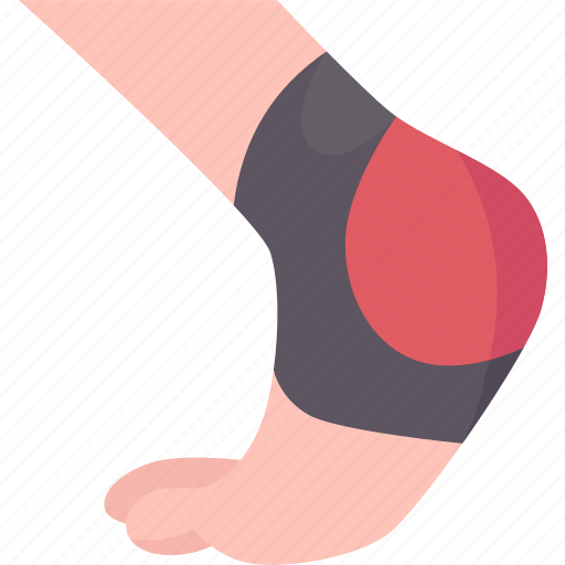 Heel, pain, plantar, tendon, inflammation icon - Download on Iconfinder