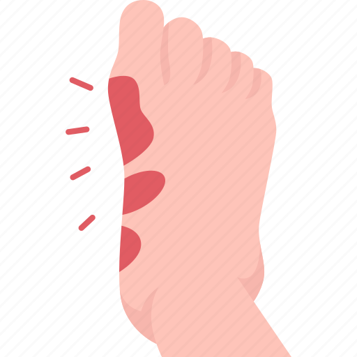 Neuropathy, peripheral, foot, numbness, pain icon - Download on Iconfinder