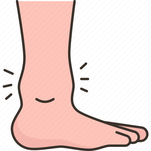 Ankle, pain, joint, foot, injury icon - Download on Iconfinder