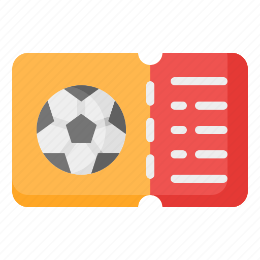 Ticket, match, game, football, soccer, entertainment, sport icon - Download on Iconfinder