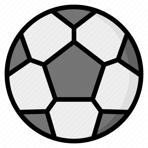 Football, soccer, ball, sport, game, play, equipment icon - Download on Iconfinder