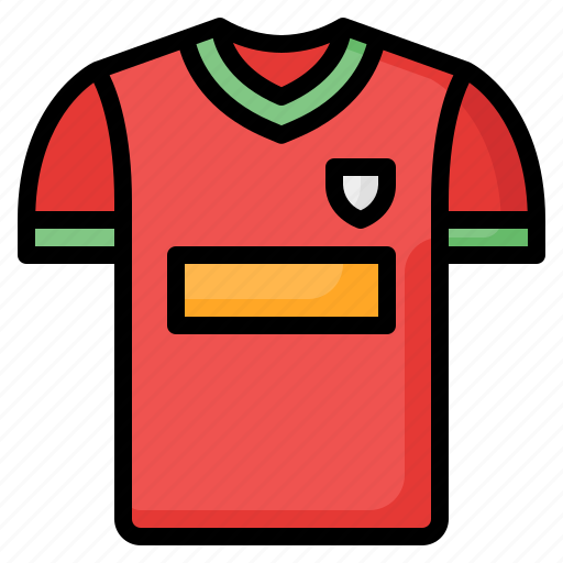 Football, shirt, soccer, tshirt, jersey, uniform, sport icon - Download on Iconfinder