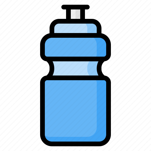 Water, bottle, drink, sport, plastic, hydration, hydrate icon - Download on Iconfinder