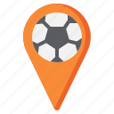 football, pitch, map, gps, point, soccer, zone, ball, location, locator, pin