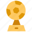 football, trophy, award, winner, soccer, champion, sports and competition 