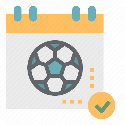 Calendar, football, game, match, soccer, sport icon - Download on Iconfinder