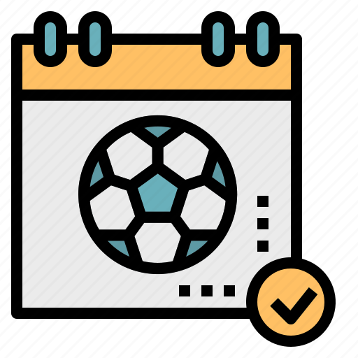 Calendar, football, game, match, soccer, sport icon - Download on Iconfinder