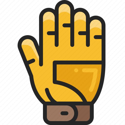 Hand, gloves, football, goalkeeper, soccer, equipment icon - Download on Iconfinder