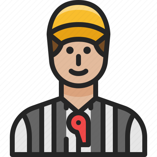Sport, football, job, avatar, referee, user, soccer icon - Download on Iconfinder