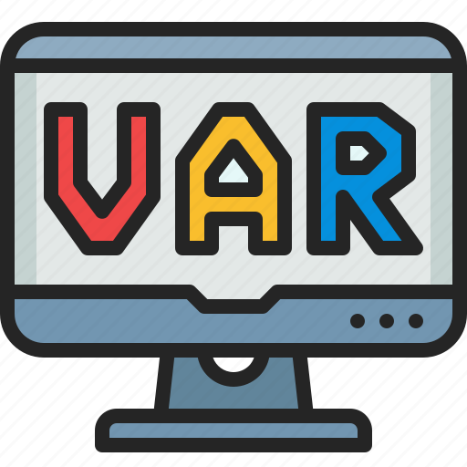 Assistant, monitor, var, play, referee, media, video icon - Download on Iconfinder