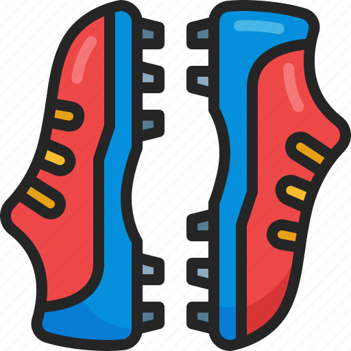 Sport, footwear, player, shoe, stud, soccer icon - Download on Iconfinder