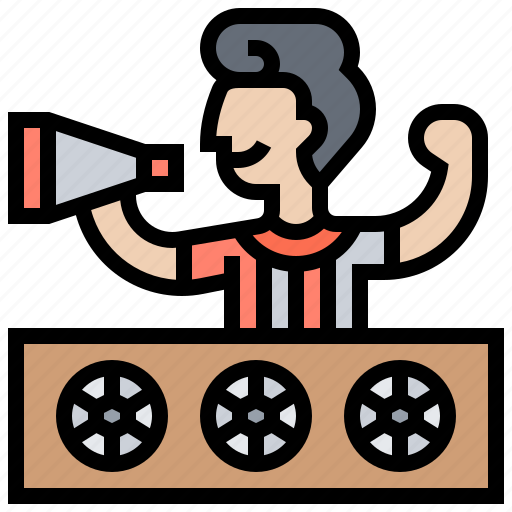 Audience, celebrate, cheer, fans, supporter icon - Download on Iconfinder