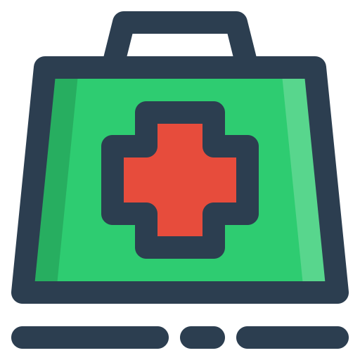Injury, bag, medis, suitcase icon - Free download